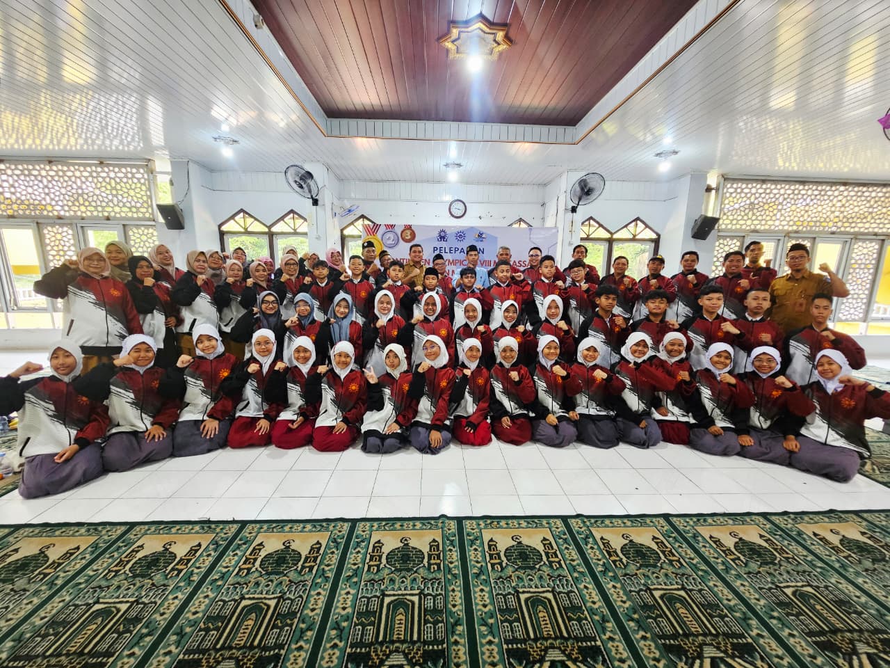 Pelepasan Kontingen Denpasar Menuju OlympicAD VIII 2026 di Makassar