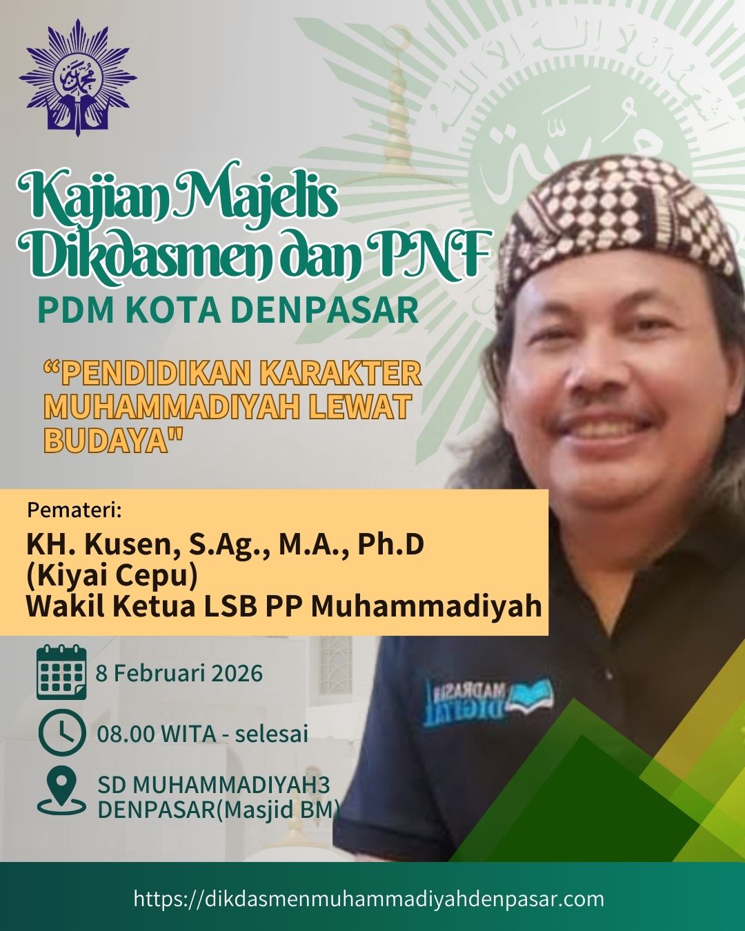 Pengajian Bulanan Dikdasmen dan PNF PDM Kota Denpasar